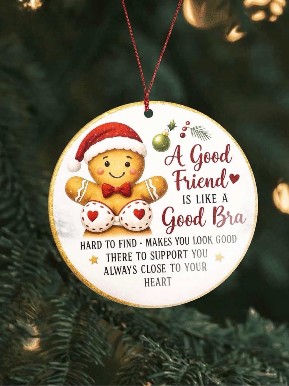 ✴️New✴️Holiday Gingerbread Ornament (2/$12) - Picture 1 of 1